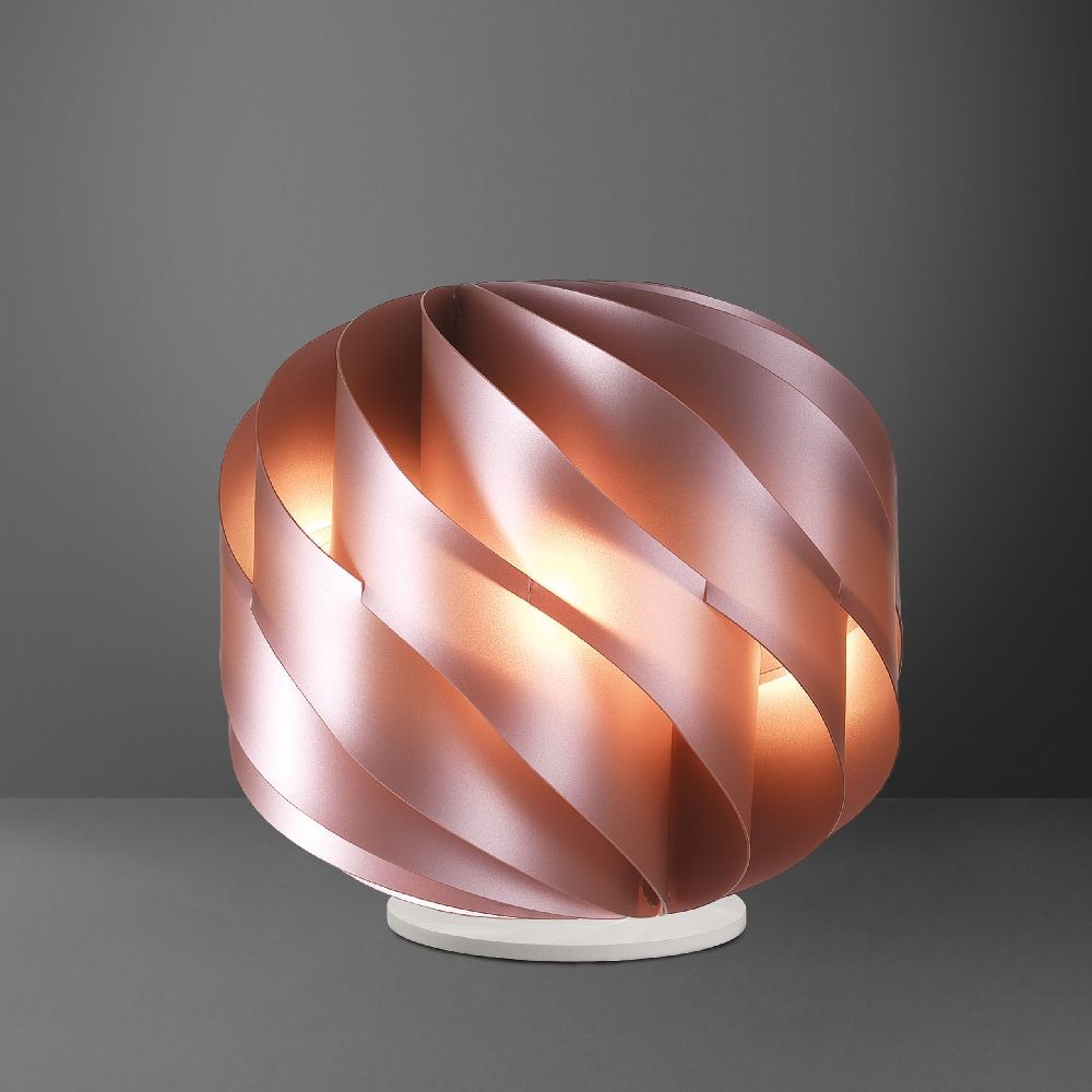 Lampada da Tavolo LAP Pink Metal in Plastica Cm. 15 x 15 h