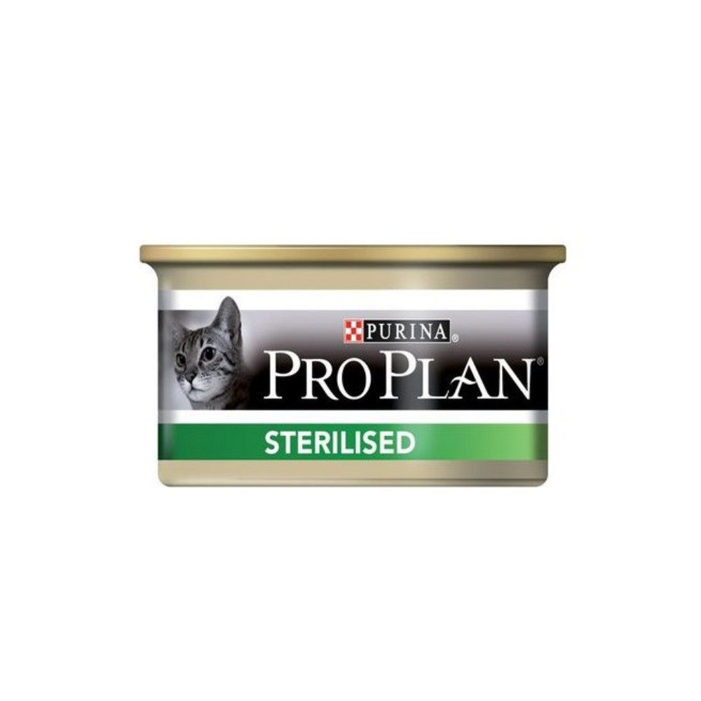 Pro Plan Sterilised Patè gatto con tonno e salmone Purina 85 grammi