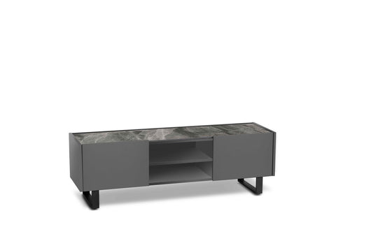 Porta TV grigio-grigio scuro 40  cm x 140  cm H. 45  cm