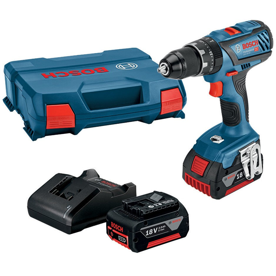 Bosch-B 8VP Trapano con Batterie GSB 18 V