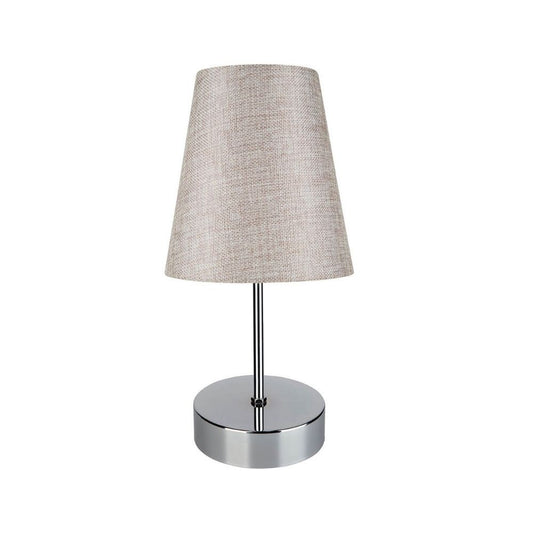 Lampada da tavolo Estelya AZ1068 cromo beige EFFEZ