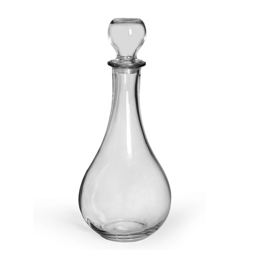 Bottiglia Decanter Loto con Tappo in vetro 127 cl