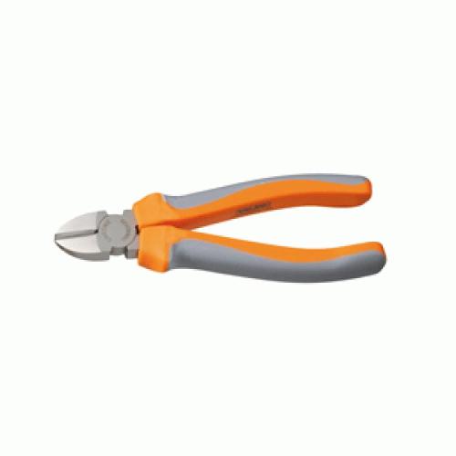 Pinza tronchesi elettricista CRV antiscivolo con tagliente diagonale da 160mm.