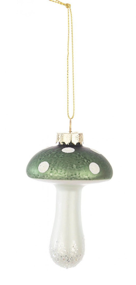 12x Pendaglio Vt Mushroom Verde 6X9